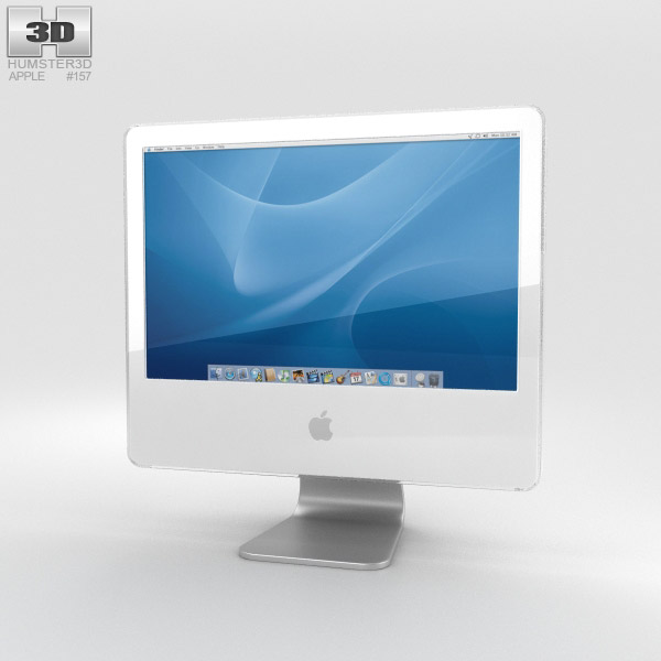 Apple iMac G5 2004 3D model