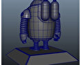 Robot Character low poly Modèle 3D gratuit