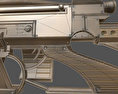 Futuristic Weapon Концепт mid poly Free 3D model