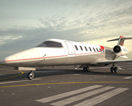 Learjet 75 3D model