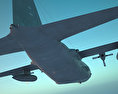 Lockheed MC-130 Modello 3D