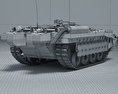 Stridsvagn 103 S-Tank 3d model