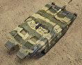 Stridsvagn 103 S-Tank 3d model top view