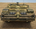 Stridsvagn 103 S-Tank 3d model front view