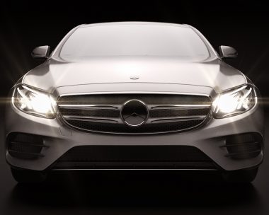 Mercedes Class E W213 Launch Visual Projection