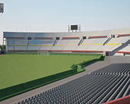 Стадион Сентенарио 3D модель