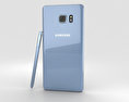 Samsung Galaxy Note 7 Blue Coral 3Dモデル