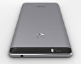 Huawei Honor Note 8 Gray 3D 모델 