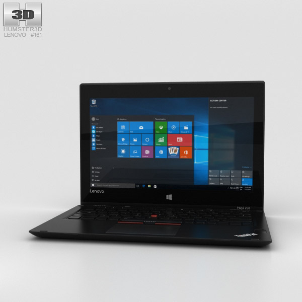 Lenovo ThinkPad Yoga 260 3D модель