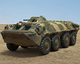 BTR-70 3D-Modell