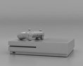 Microsoft Xbox One S Modelo 3d