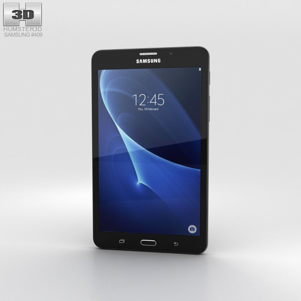 Samsung Galaxy J Max Black 3D model