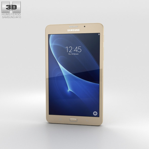 Samsung Galaxy J Max Gold 3D модель