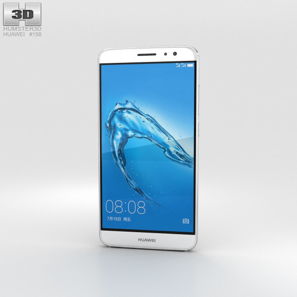 Huawei G9 Plus Silver 3Dモデル