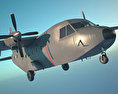 CASA C-212 Aviocar Modello 3D