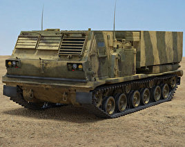 3D model of M270 MLRS