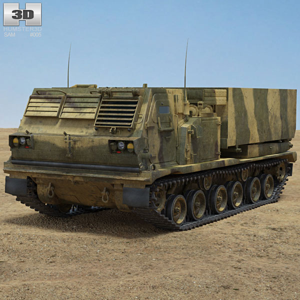 M270 MLRS 3D-Modell