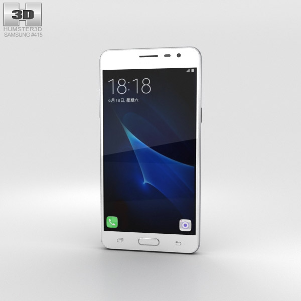 Samsung Galaxy J3 Pro Gray 3D model