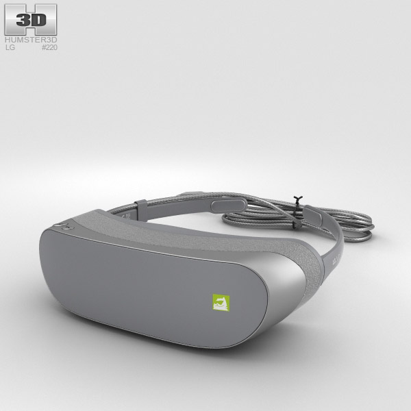 LG 360 VR 3D модель