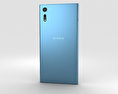 Sony Xperia XZ Forest Blue 3Dモデル