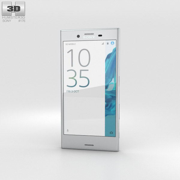Sony Xperia XZ Platinum Modèle 3D