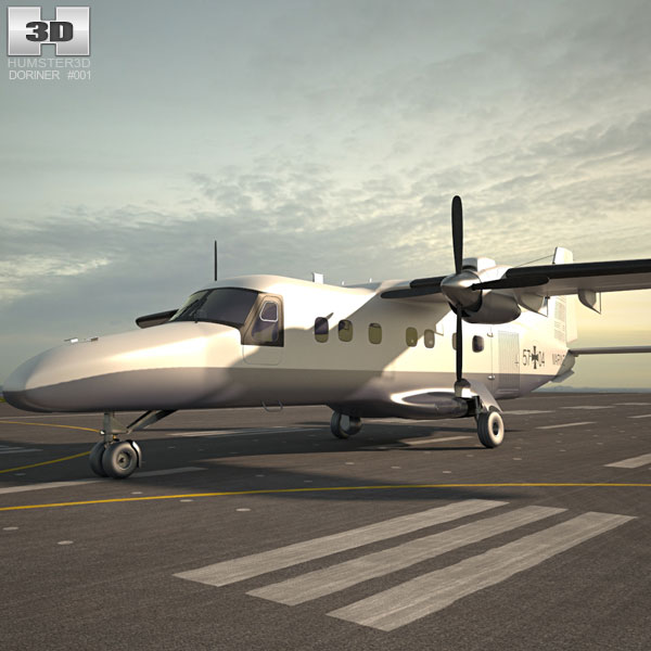Dornier Do 228 Modelo 3d