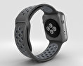 Apple Watch Nike+ 42mm Space Gray Aluminum Case Black/Cool Nike Sport Band 3D-Modell