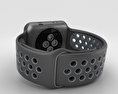 Apple Watch Nike+ 42mm Space Gray Aluminum Case Black/Cool Nike Sport Band 3D 모델 