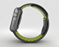 Apple Watch Nike+ 42mm Space Gray Aluminum Case Black/Volt Nike Sport Band Modello 3D