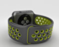 Apple Watch Nike+ 42mm Space Gray Aluminum Case Black/Volt Nike Sport Band Modèle 3d