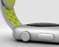 Apple Watch Nike+ 42mm Silver Aluminum Case Flat Silver/Volt Nike Sport Band 3Dモデル