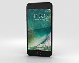 Apple iPhone 7 Plus Schwarz 3D-Modell