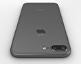 Apple iPhone 7 Plus 黑色的 3D模型