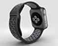Apple Watch Nike+ 38mm Space Gray Aluminum Case Black/Cool Nike Sport Band 3D模型