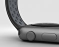 Apple Watch Nike+ 38mm Space Gray Aluminum Case Black/Cool Nike Sport Band 3D 모델 
