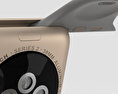 Apple Watch Series 2 38mm Gold Aluminum Case Concrete Sport Band Modelo 3D