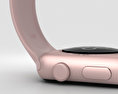 Apple Watch Series 2 38mm Rose Gold Aluminum Case Pink Sand Sport Band Modelo 3D