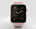 Apple Watch Series 2 38mm Rose Gold Aluminum Case Pink Sand Sport Band 3D-Modell