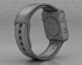 Apple Watch Series 2 42mm Space Gray Aluminum Case Black Sport Band 3D模型