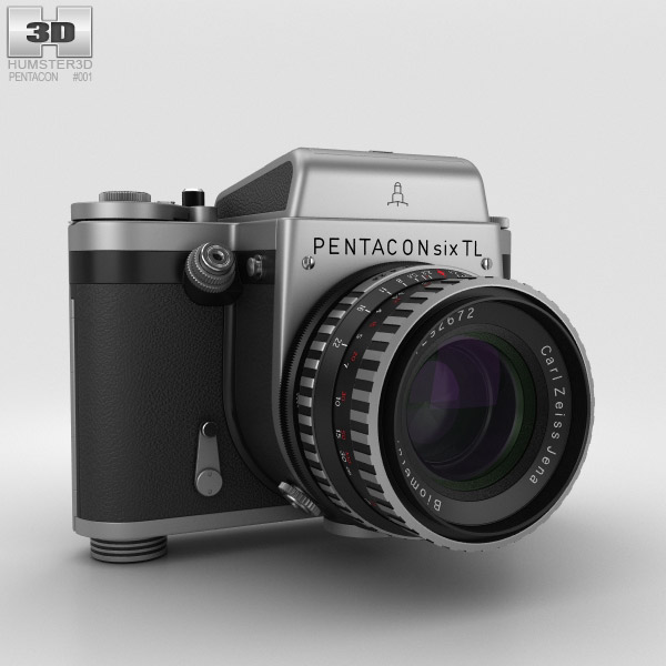 Pentacon Six TL 3D model