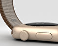 Apple Watch Series 2 42mm Gold Aluminum Case Toasted Coffee/Caramel Woven Nylon Modello 3D
