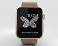 Apple Watch Series 2 42mm Gold Aluminum Case Toasted Coffee/Caramel Woven Nylon 3D модель