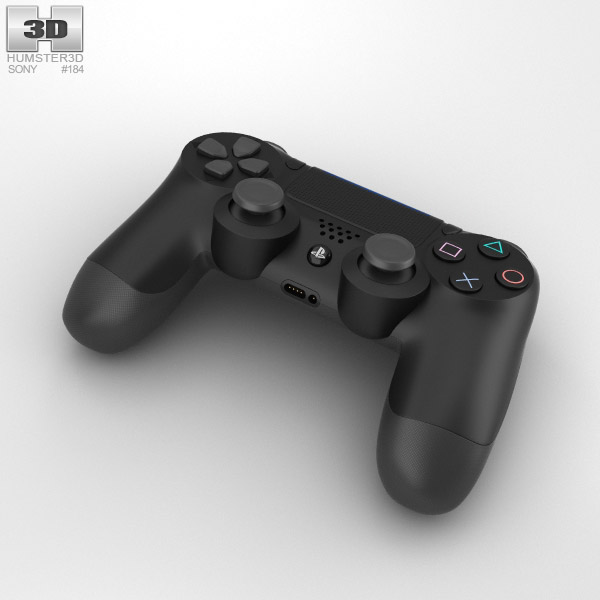 Sony DualShock 4 Controller 3D model
