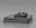 Sony PlayStation 4 Pro 3D-Modell