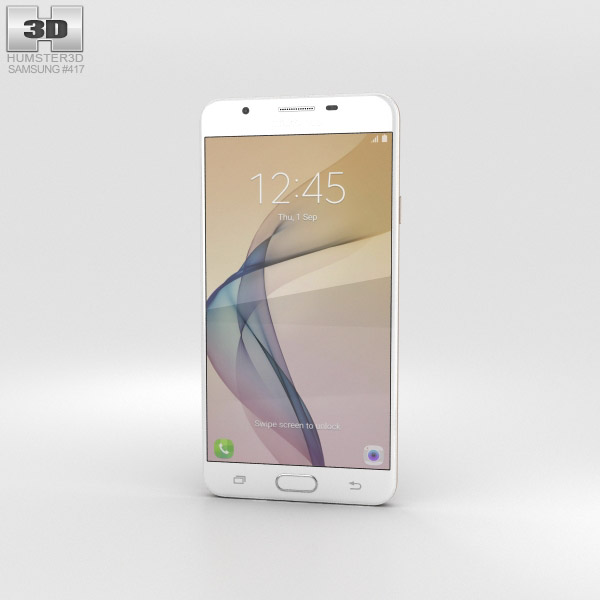 Samsung Galaxy J7 Prime Gold 3D-Modell