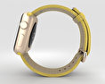 Apple Watch Series 2 38mm Gold Aluminum Case Yellow Light Gray Woven Nylon 3D-Modell