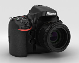 Nikon D800 3Dモデル