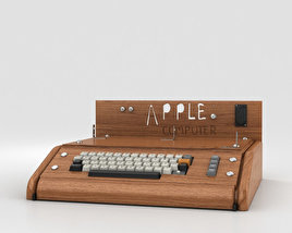 Apple I Computer 3D-Modell