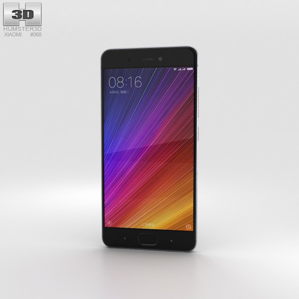 Xiaomi Mi 5s Gray Modèle 3D