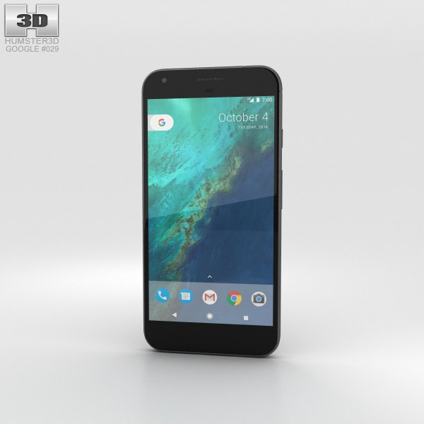 Google Pixel XL Very Black 3D模型